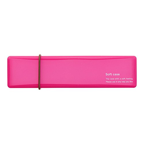 Midori Soft Silicone Pen Case, Pink (41776006) von Midori