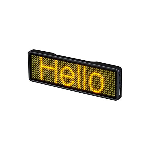Bluetooth-LED-Namensschild Verbesserte kabellose Bluetooth-LED-Namensschild Wiederaufladbare Namensschild Karte für die Party Bar-Ausstellung im Hotel Restaurant Shop von MidoriMori