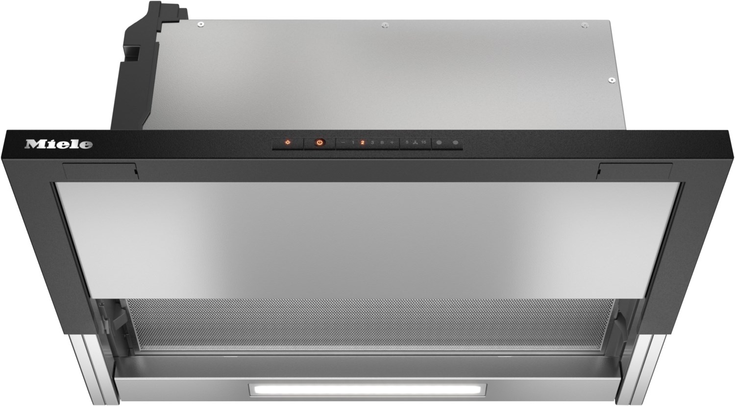 DAS 4620 Flachpaneel-Dunstabzugshaube matt schwarz / A+++ von Miele