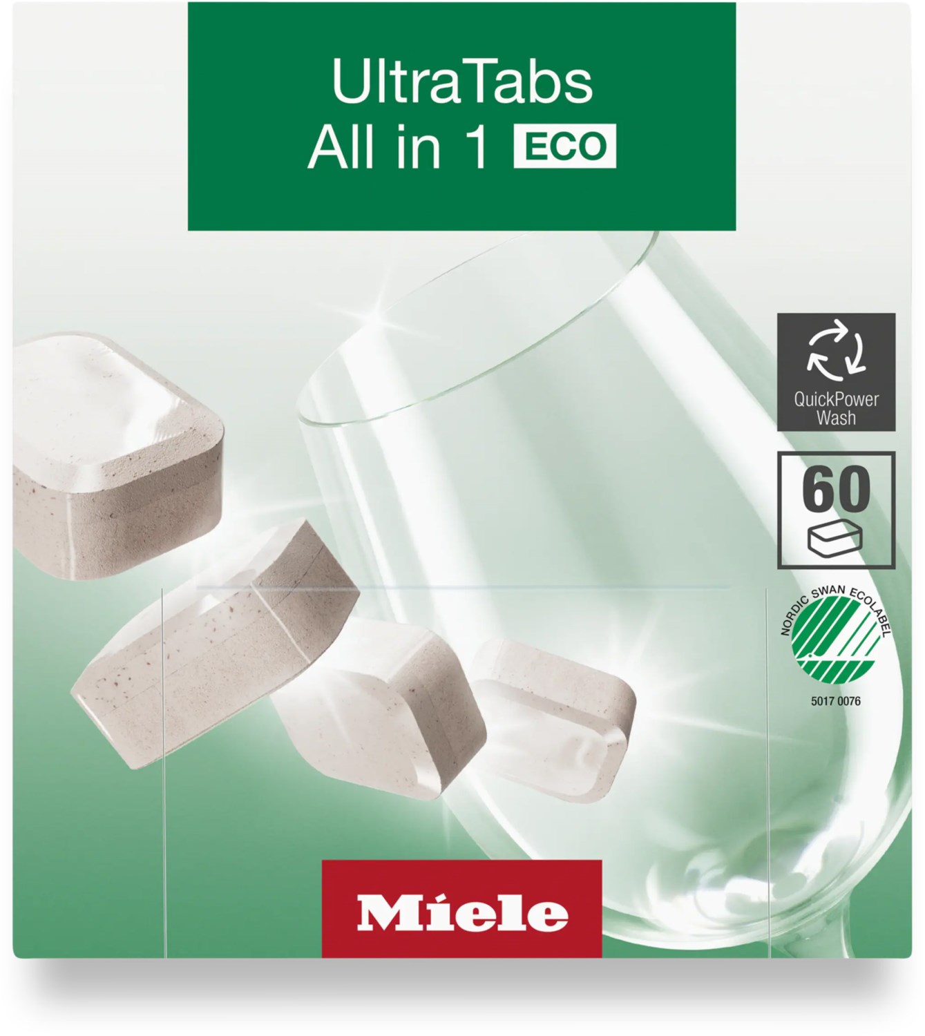 GS CL 0602 T E UltraTabs All in 1 E (60 Stück) von Miele