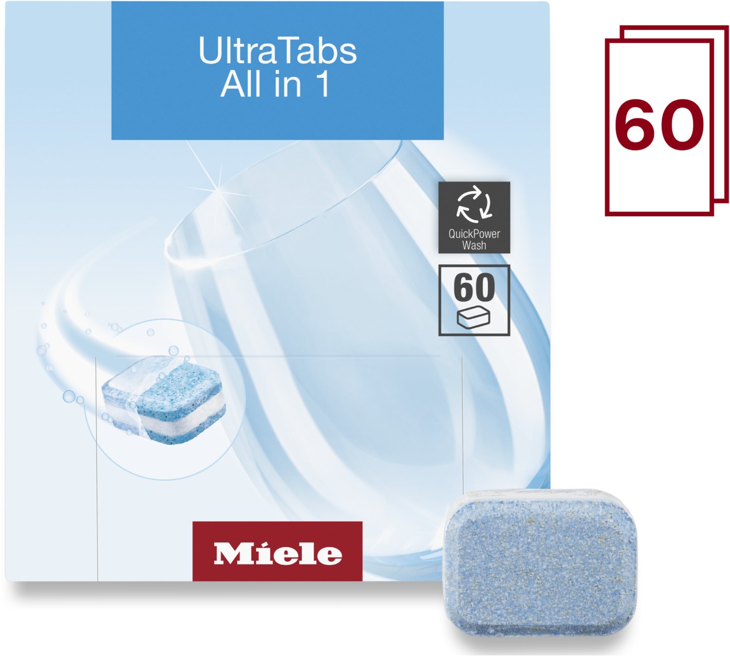 GS CL 0607 T UltraTabs All in 1 (60 Stück) von Miele