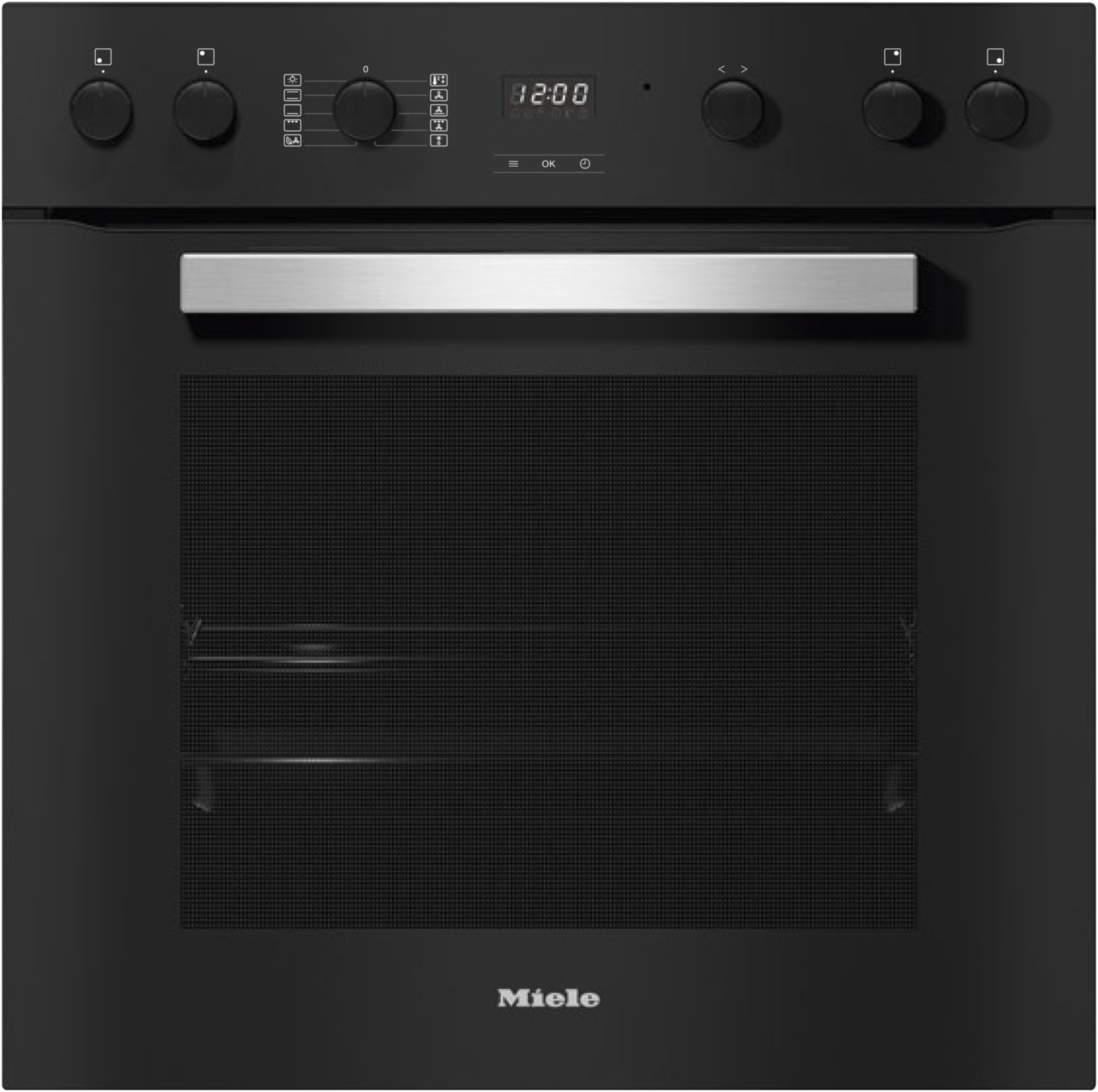 H 2455 I Active Einbau Elektro-Herd obsidianschwarz / A+ von Miele