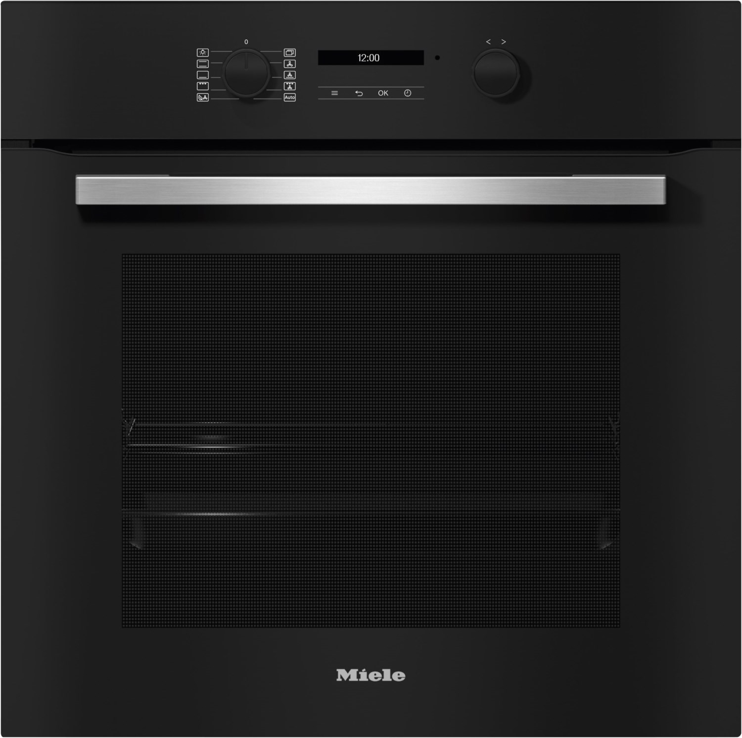 H 2766-1 B Einbaubackofen obsidianschwarz / A+ von Miele