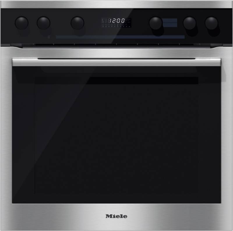 H 6166 E Einbau Elektro-Herd edelstahl/cleansteel / A+ von Miele