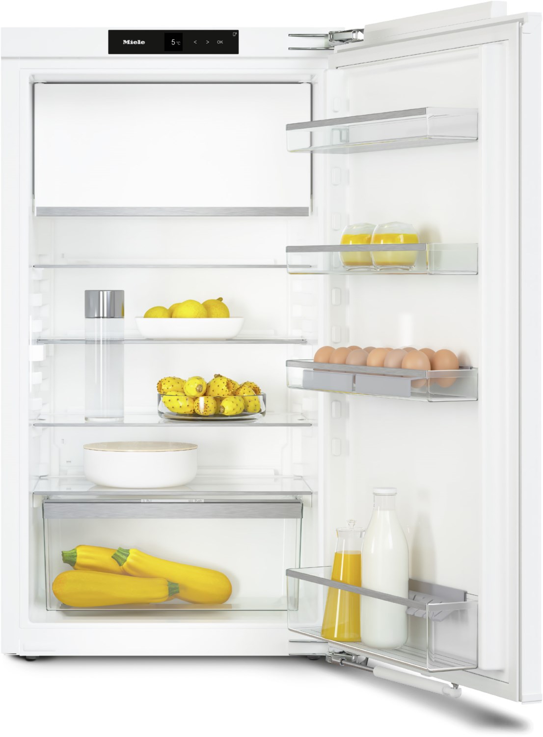 K 7238 D Einbau-Kühlschrank mit Gefrierfach weiß / D von Miele
