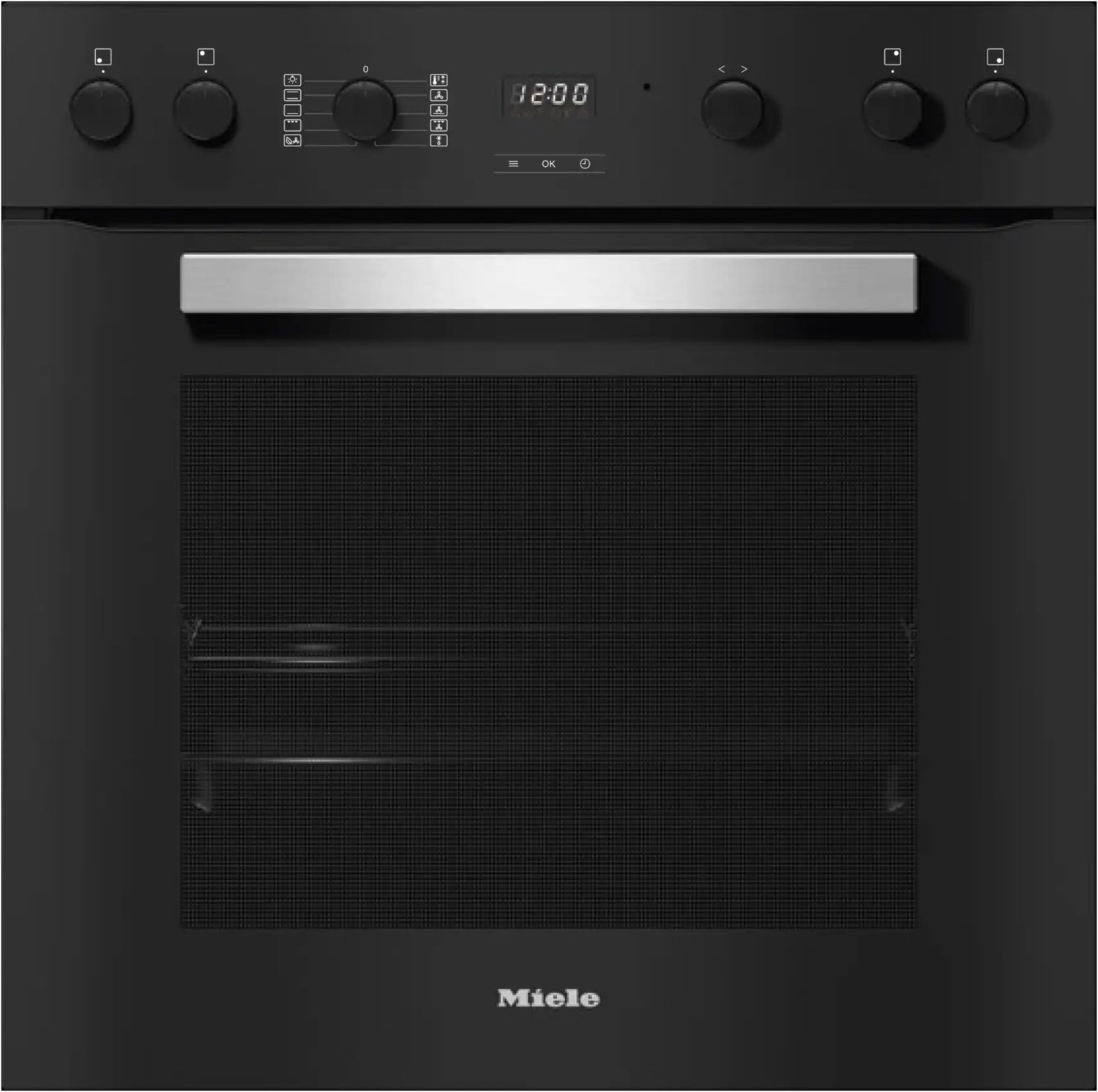 Miele Einbau-Herd H 2457 E Active Obsidianschwarz von Miele