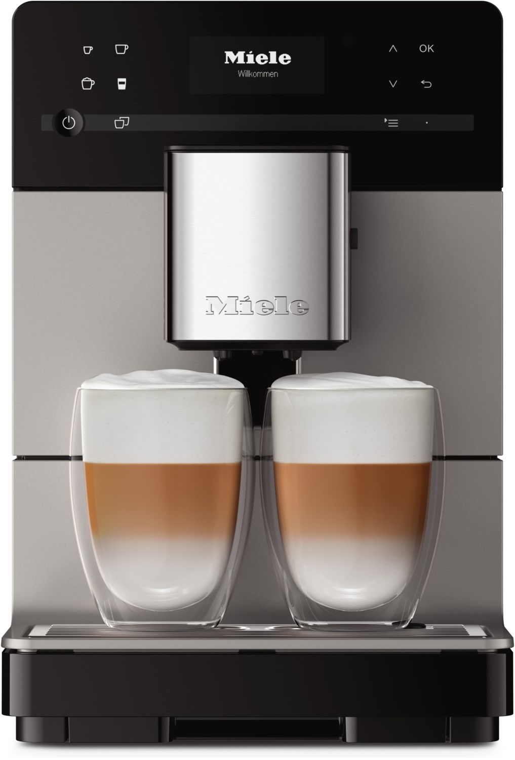 Miele Stand-Kaffeevollautomat CM 5510 Silence AlusilberMetallic von Miele