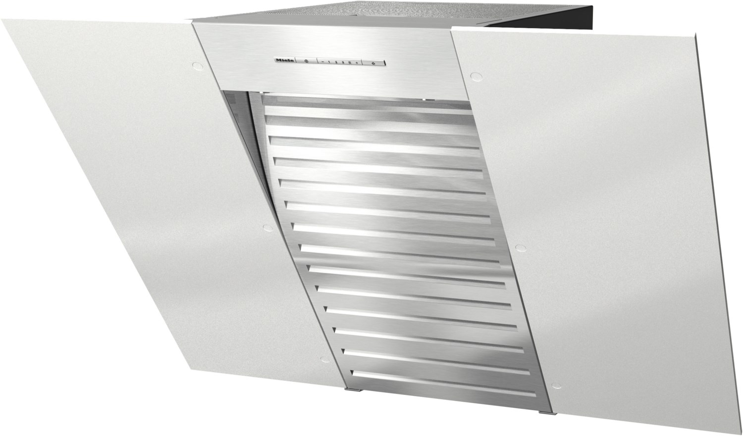 Miele Wand-Dunstabzugshaube DA 6086 W Wing Brillantweiß von Miele