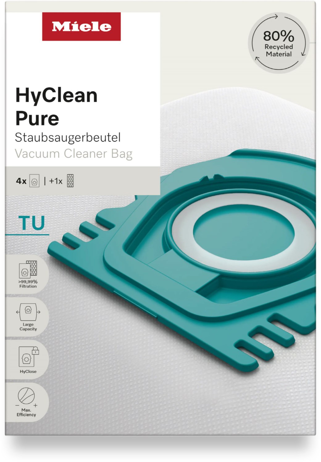 TU HyClean Pure Staubsaugerbeutel TU HyClean Pure Staubsaugerbeutel von Miele