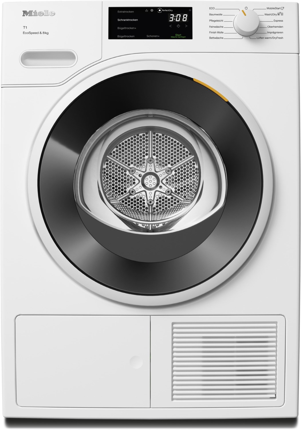 TWC640WP EcoSpeed&8kg Wärmepumpentrockner lotosweiß / A+++ TWC640WP EcoSpeed&8kg Wärmepumpentrockner lotosweiß / A+++ von Miele