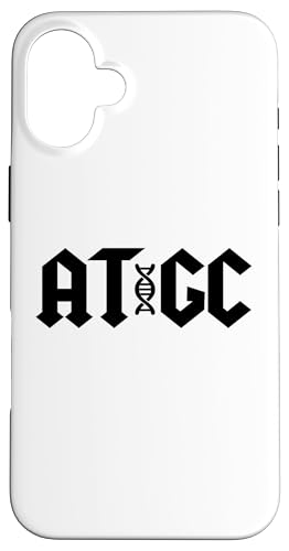 AT/GC DNA Hülle für iPhone 16 Plus von Miftees Biology Tees