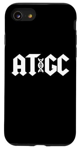 AT/GC DNA Hülle für iPhone SE (2020) / 7 / 8 von Miftees Biology Tees