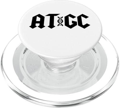 AT/GC DNA PopSockets PopGrip für MagSafe AT/GC DNA PopSockets PopGrip für MagSafe von Miftees Biology Tees