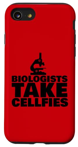 Biologists take Cellfies Hülle für iPhone SE (2020) / 7 / 8 von Miftees Biology Tees