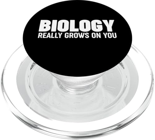 Biology Really Grows on You PopSockets PopGrip für MagSafe Biology Really Grows on You PopSockets PopGrip für MagSafe von Miftees Biology Tees