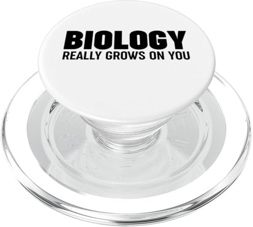 Biology Really Grows on You PopSockets PopGrip für MagSafe Biology Really Grows on You PopSockets PopGrip für MagSafe von Miftees Biology Tees