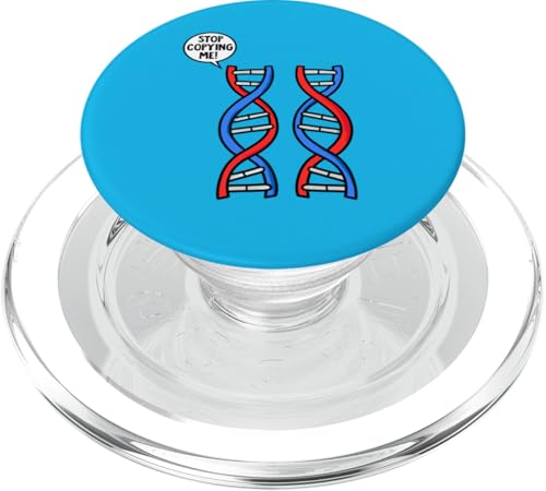 DNA Stop Copying Me PopSockets PopGrip für MagSafe DNA Stop Copying Me PopSockets PopGrip für MagSafe von Miftees Biology Tees