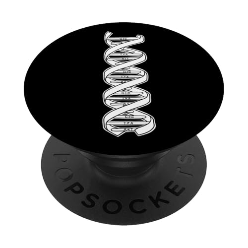 Doppelhelix-DNA PopSockets Klebender PopGrip Doppelhelix-DNA PopSockets Klebender PopGrip von Miftees Biology Tees