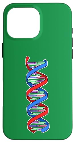Double Helix DNA Hülle für iPhone 16 Pro Max Double Helix DNA Hülle für iPhone 16 Pro Max von Miftees Biology Tees