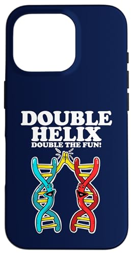 Double the Fun Double Helix DNA Hülle für iPhone 16 Pro Double the Fun Double Helix DNA Hülle für iPhone 16 Pro von Miftees Biology Tees