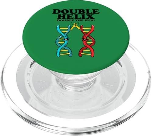Double the Fun Double Helix DNA PopSockets PopGrip für MagSafe Double the Fun Double Helix DNA PopSockets PopGrip für MagSafe von Miftees Biology Tees