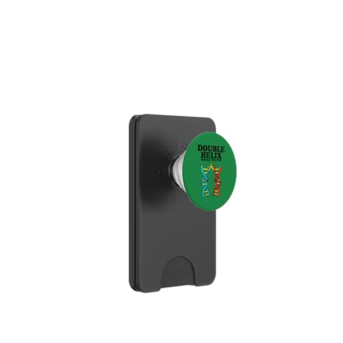 Double the Fun Double Helix DNA PopSockets PopWallet für MagSafe Double the Fun Double Helix DNA PopSockets PopWallet für MagSafe von Miftees Biology Tees