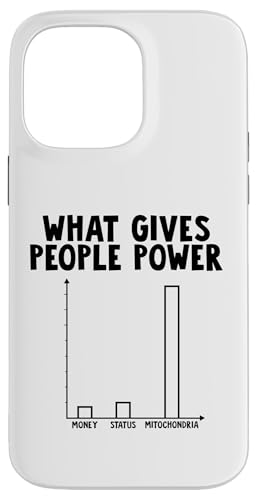 Mitochondria Gives People Power Hülle für iPhone 14 Pro Max von Miftees Biology Tees
