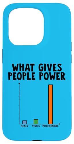 Mitochondria Gives People Power Hülle für iPhone 15 Pro von Miftees Biology Tees