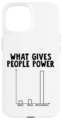 Mitochondria Gives People Power Hülle für iPhone 15 von Miftees Biology Tees