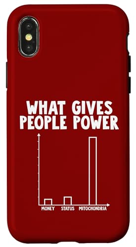 Mitochondria Gives People Power Hülle für iPhone X/XS von Miftees Biology Tees