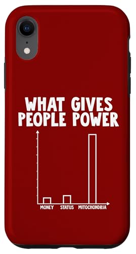 Mitochondria Gives People Power Hülle für iPhone XR von Miftees Biology Tees