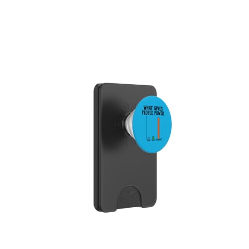 Mitochondria Gives People Power PopSockets PopWallet für MagSafe Mitochondria Gives People Power PopSockets PopWallet für MagSafe von Miftees Biology Tees