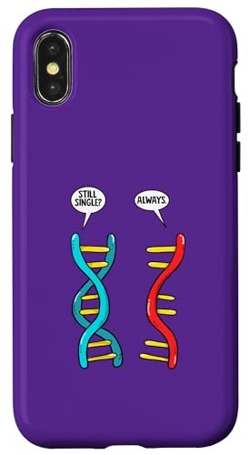 Still Single DNA Always RNA Hülle für iPhone X/XS von Miftees Biology Tees