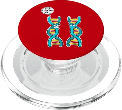 Stop Copying Me DNA PopSockets PopGrip für MagSafe Stop Copying Me DNA PopSockets PopGrip für MagSafe von Miftees Biology Tees
