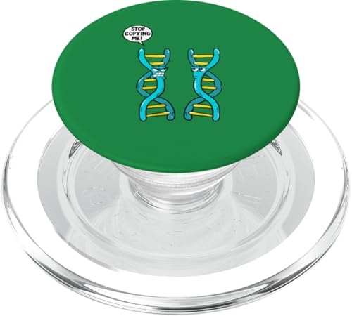 Stop Copying Me DNA PopSockets PopGrip für MagSafe von Miftees Biology Tees