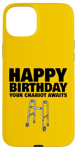 Happy Birthday Walker Hülle für iPhone 15 Plus Happy Birthday Walker Hülle für iPhone 15 Plus von Miftees Birthday Tees