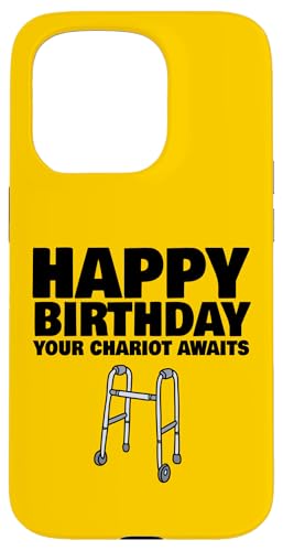 Happy Birthday Walker Hülle für iPhone 15 Pro von Miftees Birthday Tees