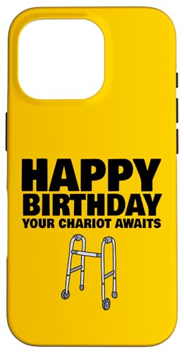 Happy Birthday Walker Hülle für iPhone 16 Pro von Miftees Birthday Tees