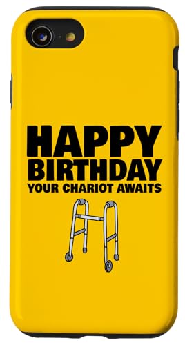 Happy Birthday Walker Hülle für iPhone SE (2020) / 7 / 8 von Miftees Birthday Tees
