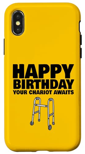 Happy Birthday Walker Hülle für iPhone X/XS Happy Birthday Walker Hülle für iPhone X/XS von Miftees Birthday Tees