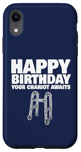 Happy Birthday Walker Hülle für iPhone XR von Miftees Birthday Tees