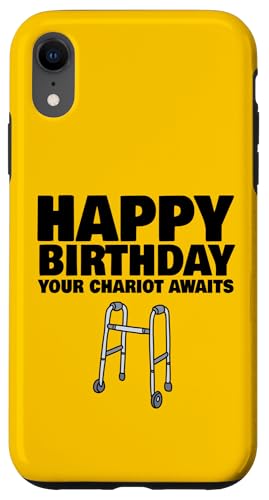 Happy Birthday Walker Hülle für iPhone XR von Miftees Birthday Tees