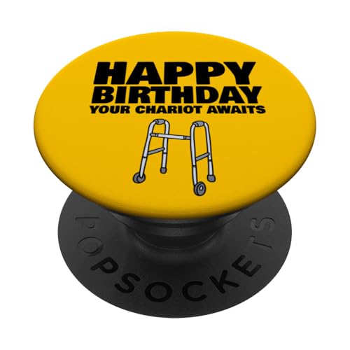 Happy Birthday Walker PopSockets Klebender PopGrip von Miftees Birthday Tees