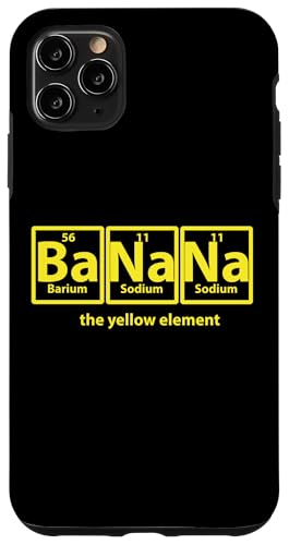 Banane Periodensystem Banane Hülle für iPhone 11 Pro Max Banane Periodensystem Banane Hülle für iPhone 11 Pro Max von Miftees Chemistry Tees