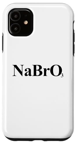 Chemistry Sodium hypobromite NaBrO Hülle für iPhone 11 Chemistry Sodium hypobromite NaBrO Hülle für iPhone 11 von Miftees Chemistry Tees