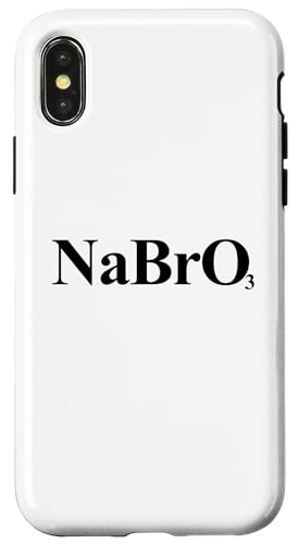 Chemistry Sodium hypobromite NaBrO Hülle für iPhone X/XS von Miftees Chemistry Tees