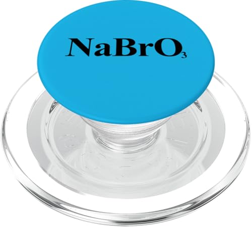 Chemistry Sodium hypobromite NaBrO PopSockets PopGrip für MagSafe Chemistry Sodium hypobromite NaBrO PopSockets PopGrip für MagSafe von Miftees Chemistry Tees