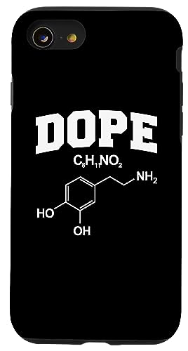 Dopamin Hülle für iPhone SE (2020) / 7 / 8 von Miftees Chemistry Tees