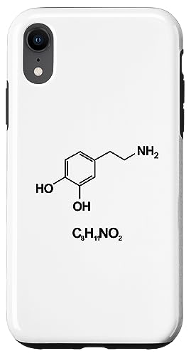 Dopamin-Molekül Hülle für iPhone XR Dopamin-Molekül Hülle für iPhone XR von Miftees Chemistry Tees