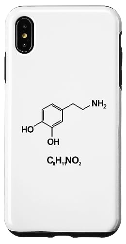 Dopamin-Molekül Hülle für iPhone XS Max Dopamin-Molekül Hülle für iPhone XS Max von Miftees Chemistry Tees